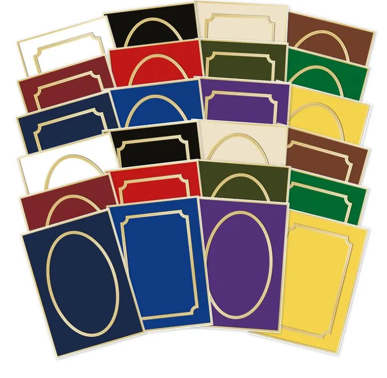 Rich Gold Foiled Festive Selection Little Book Apertures